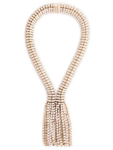 Rabanne Fringed Crystal-embellished Necklace
