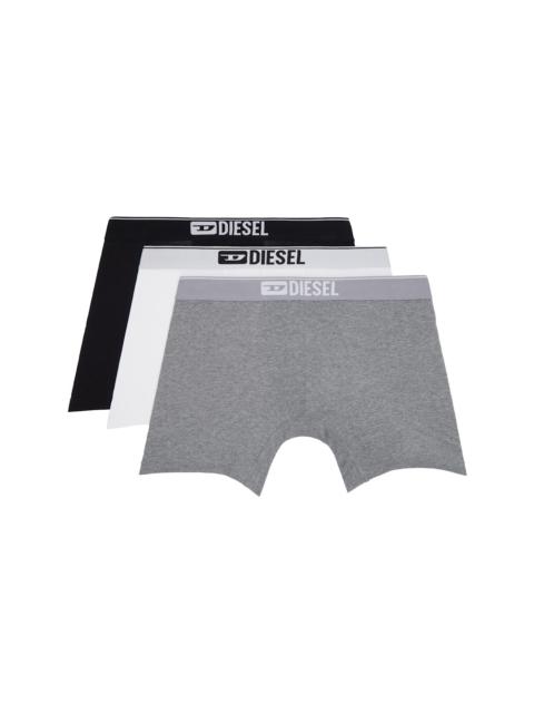 Diesel Three-Pack Multicolor Max-3pack Boxer Briefs