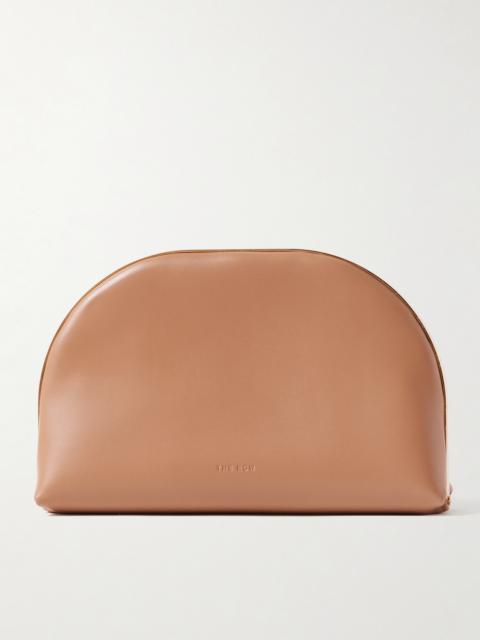 The Row Sylvia Leather Clutch