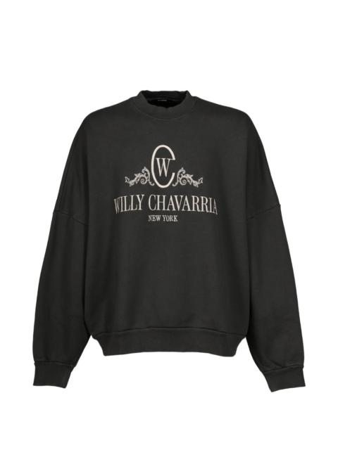 WILLY CHAVARRIA OS Chavantino crew-neck sweater