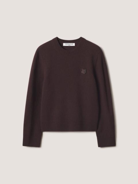 Maison Kitsuné FOX HEAD LAMBSWOOL COMFORT JUMPER