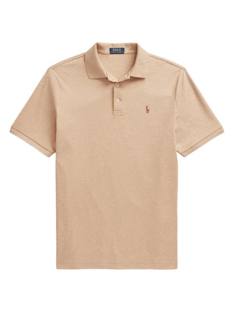 Polo Ralph Lauren Men's Classic-Fit Pima Cotton Polo Shirt - Classic Camel Heather