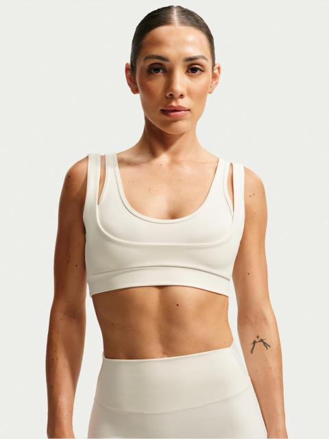 Nike NikeSKIMS Matte Women's Double-Strap Scoop Bra