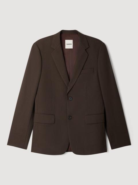 Sandro WOOL SUIT JACKET