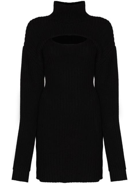 RTA Jady turtleneck knitted dress