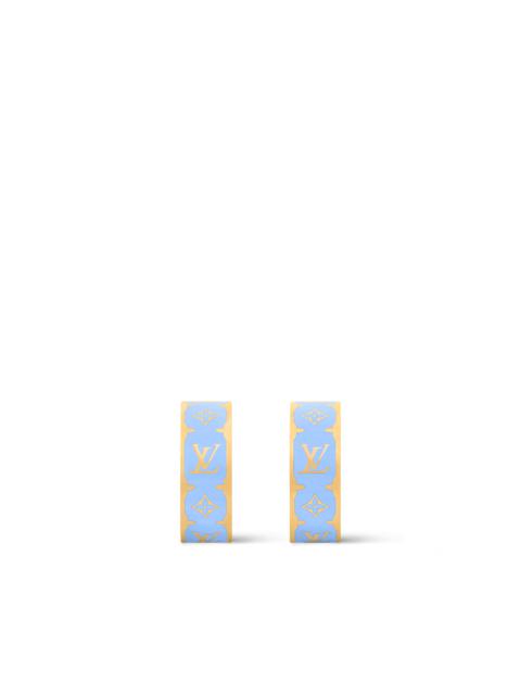 Louis Vuitton Nanogram Enamel Earrings