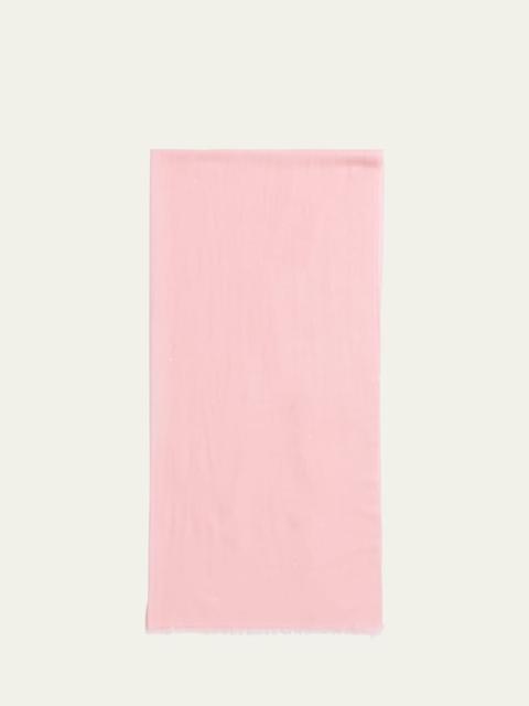 Faliero Sarti Raissa Sequined Wool-Blend Scarf