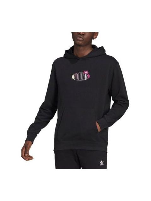 Men's adidas originals Logo Pullover Black HI5265