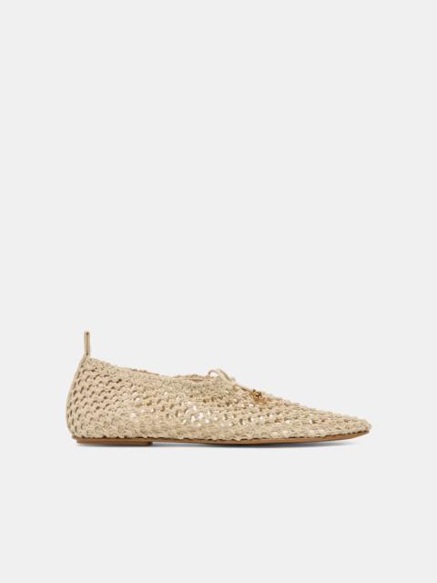 dolce vita KAYLYN FLATS OATMEAL CROCHET