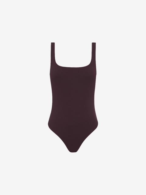 MATTEAU Matteau Nineties Maillot - Aubergine Crinkle