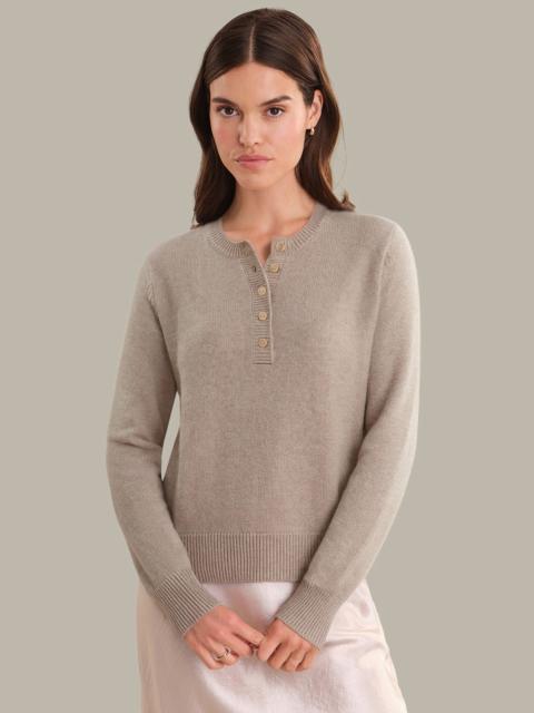 525 america Sienna: Cotton Henley Placket Pullover