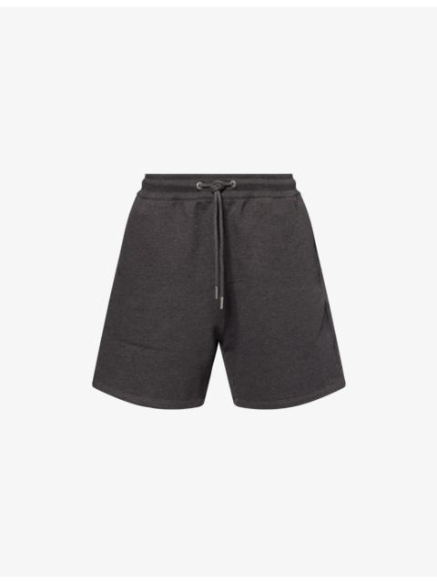 AMI Paris Relaxed-Fit Drawstring-Waist Cotton-Jersey Shorts