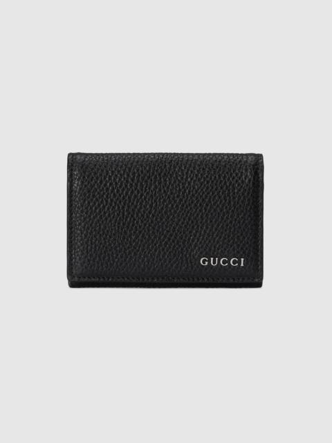 GUCCI Long card case wallet with Gucci logo