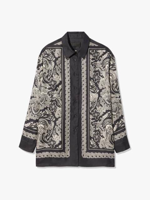 NILI LOTAN ALFIE SILK SHIRT