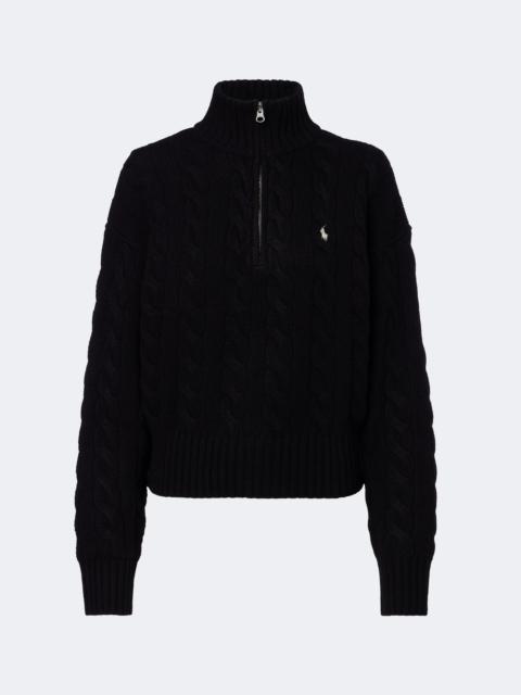 Polo Ralph Lauren Cable-knit wool and cashmere sweater