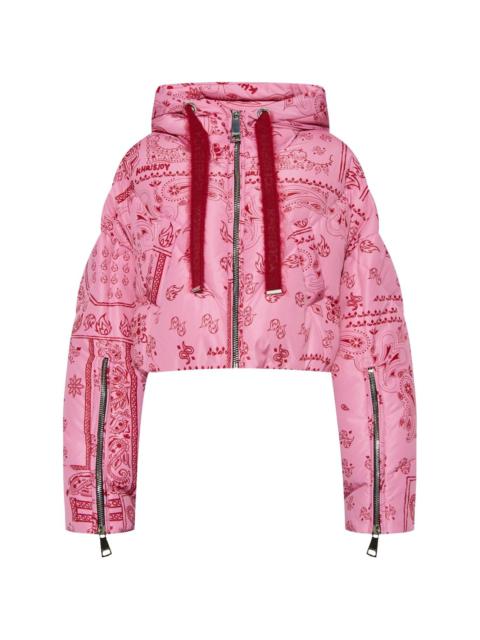 Khrisjoy paisley print down jacket