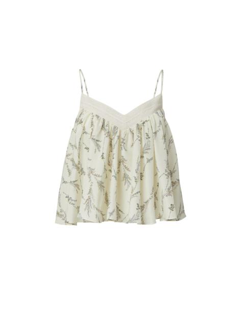 VERONICA BEARD MARIALE FLORAL TANK TOP