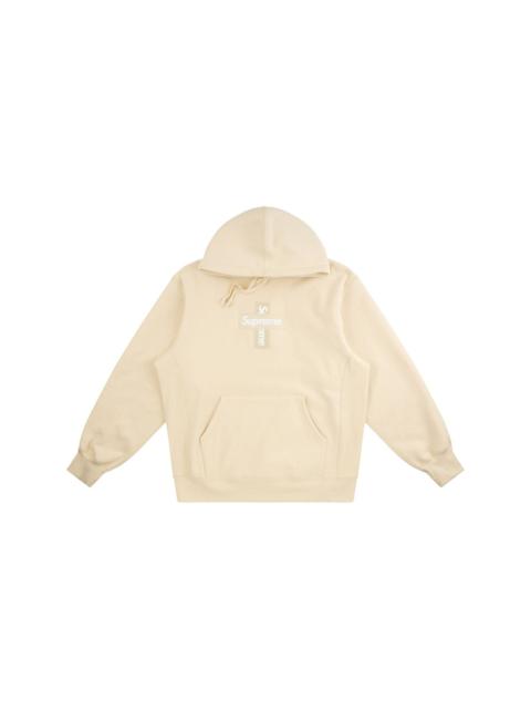 cross box logo hoodie