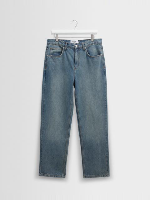 Wax London Russell - Vintage Blue Straight Fit Denim Jeans