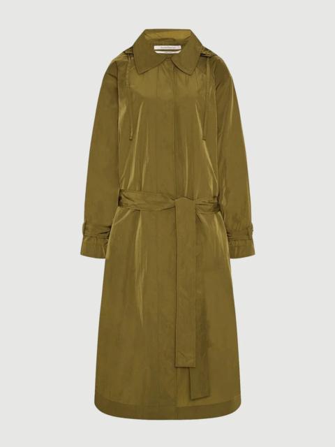 Another Tomorrow RECYCLED NYLON TRENCH