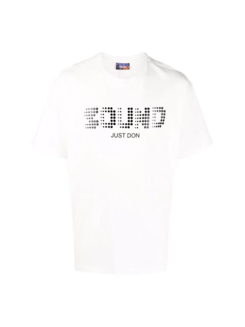 Sound-print short-sleeve T-shirt