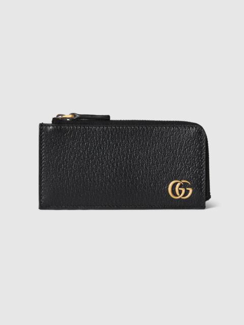 GUCCI GG Marmont zip card case