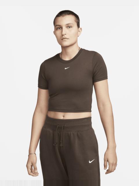 Women's Nike Sportswear Essential Slim Cropped T-Shirt