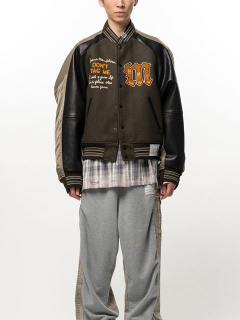 Maison MIHARAYASUHIRO Front Back Combined Stadium Jacket