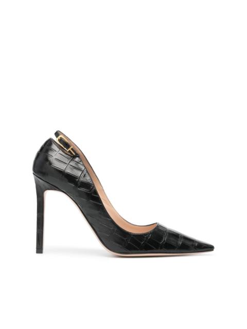 Angelina 105mm leather pumps