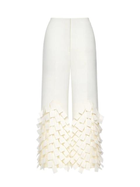 A.W.A.K.E. MODE CULOTTES WITH RECTANGLE DETAIL