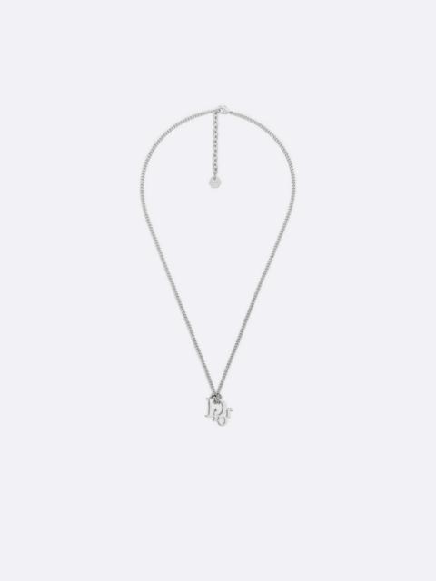 Dior Dior Oblique Pendant Necklace