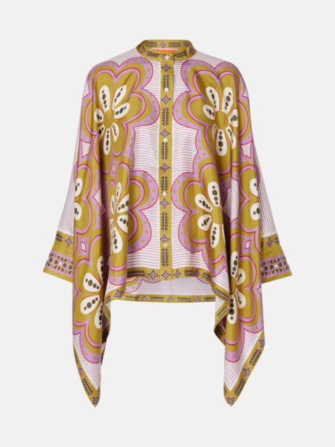 La DoubleJ Foulard printed silk twill shirt