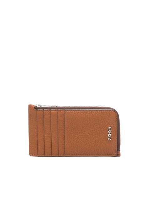 ZEGNA logo-lettering wallet
