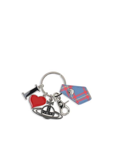 Vivienne Westwood I love orb keyring | tessabit | REVERSIBLE