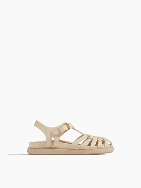 Marni Fisherman Sandal in Cream