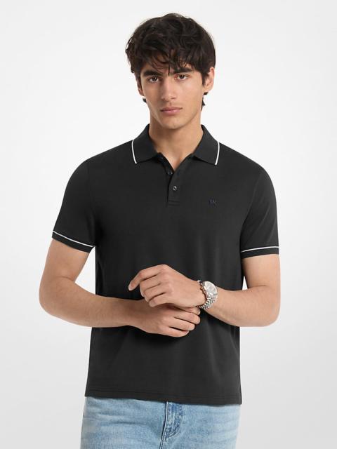 MICHAEL KORS Gramercy Cotton Polo Shirt