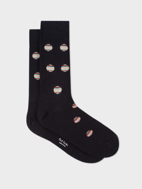Polka Dot Stripe Socks
