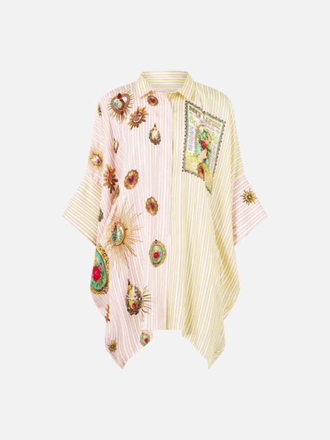 CAMILLA BATWING SHIRT PAINTED PRAYERS