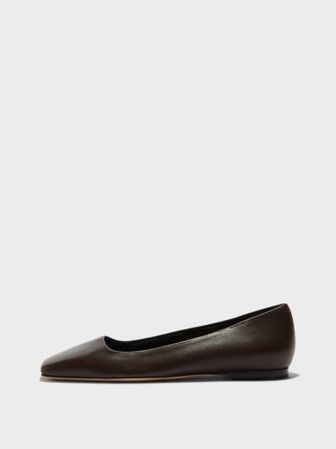 Aeyde Matti Square-Toe Flats
