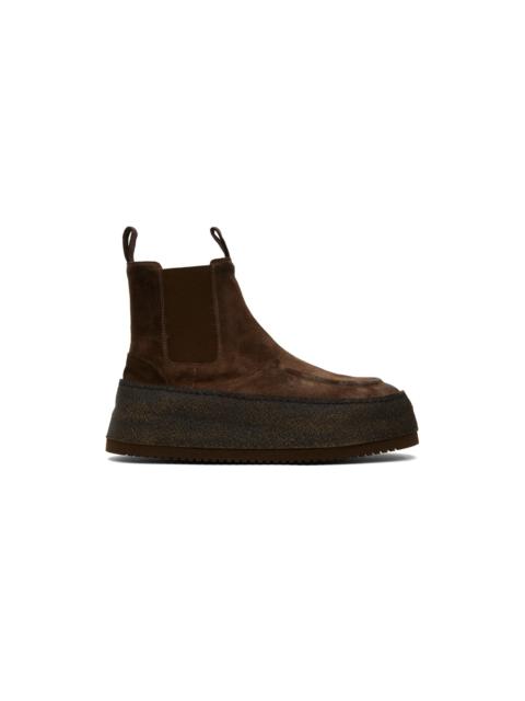 SSENSE Exclusive Brown Parapana Boots