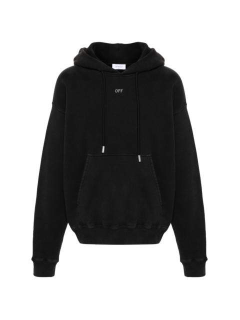 Stamp Mary cotton hoodie