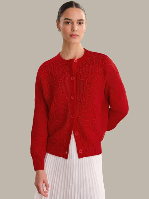 525 america Emeline: Cotton Embroidered Cardigan