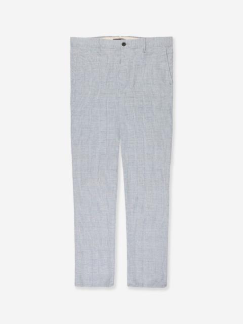 SLOWEAR Slim fit stretch cotton trousers