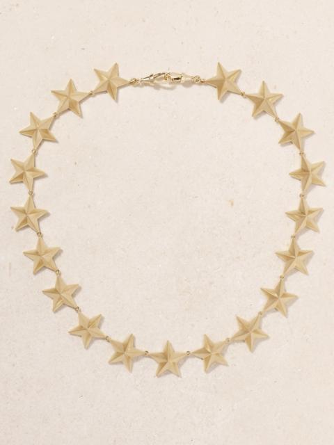 MARIE LICHTENBERG Star 18-karat Gold Necklace