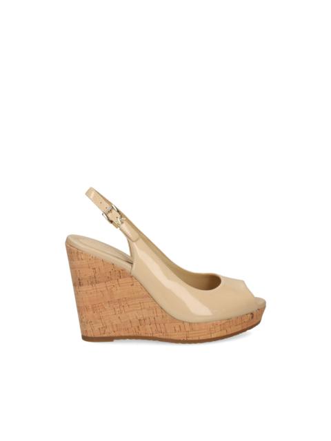 MICHAEL KORS Rosie peep-toe wedge sandals