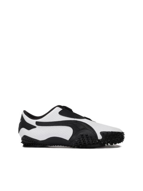PUMA Mostro "Perforated Leather - White / Black"