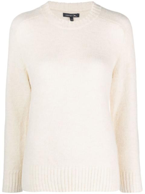 soeur crew-neck long-sleeve jumper