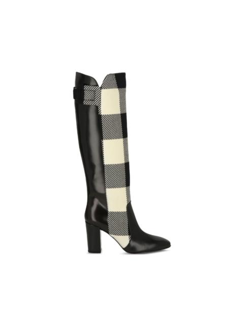 Roger Vivier chequered boots