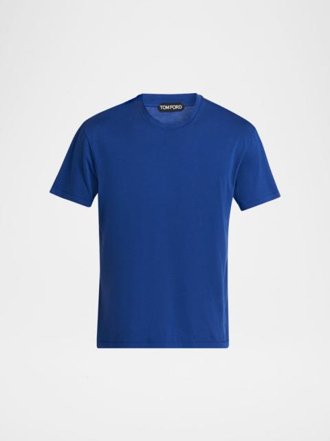 TOM FORD Men's Lyocell-Cotton Crewneck T-Shirt