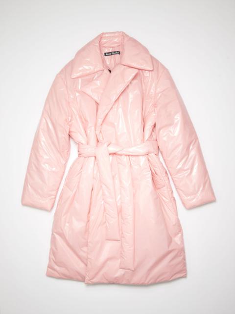 Acne Studios Padded face coat - Blush pink